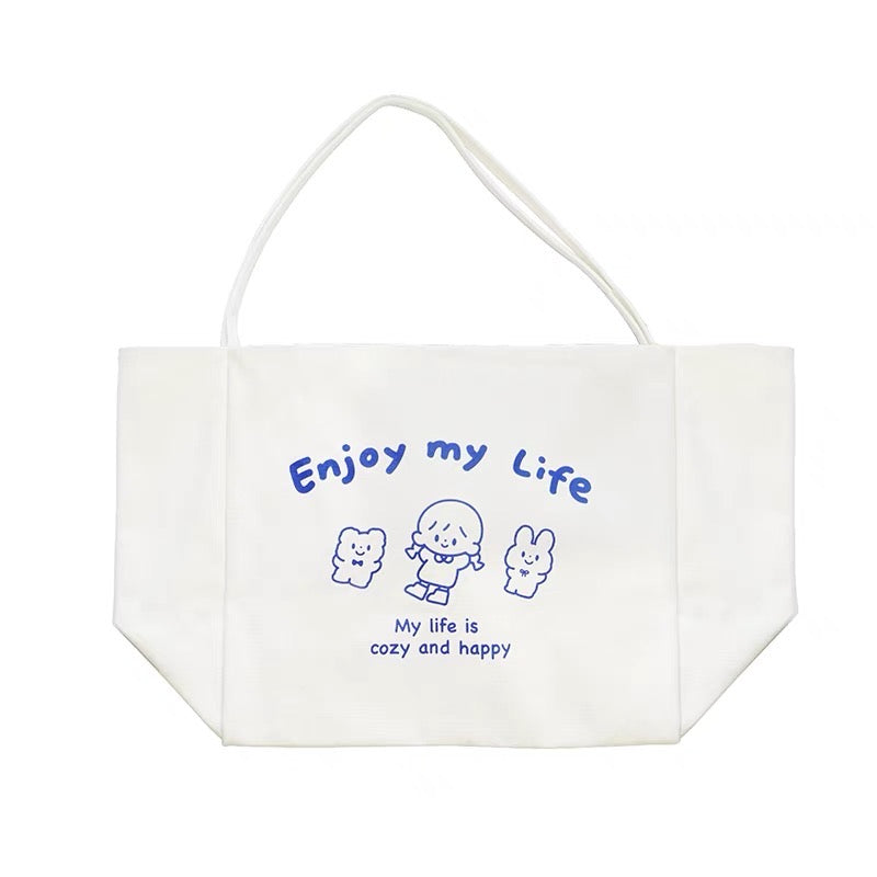 Molinta big size tote canvas bag