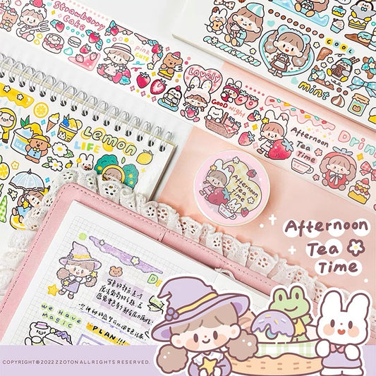 Molinta 「Afternoon Tea Time」series washitape