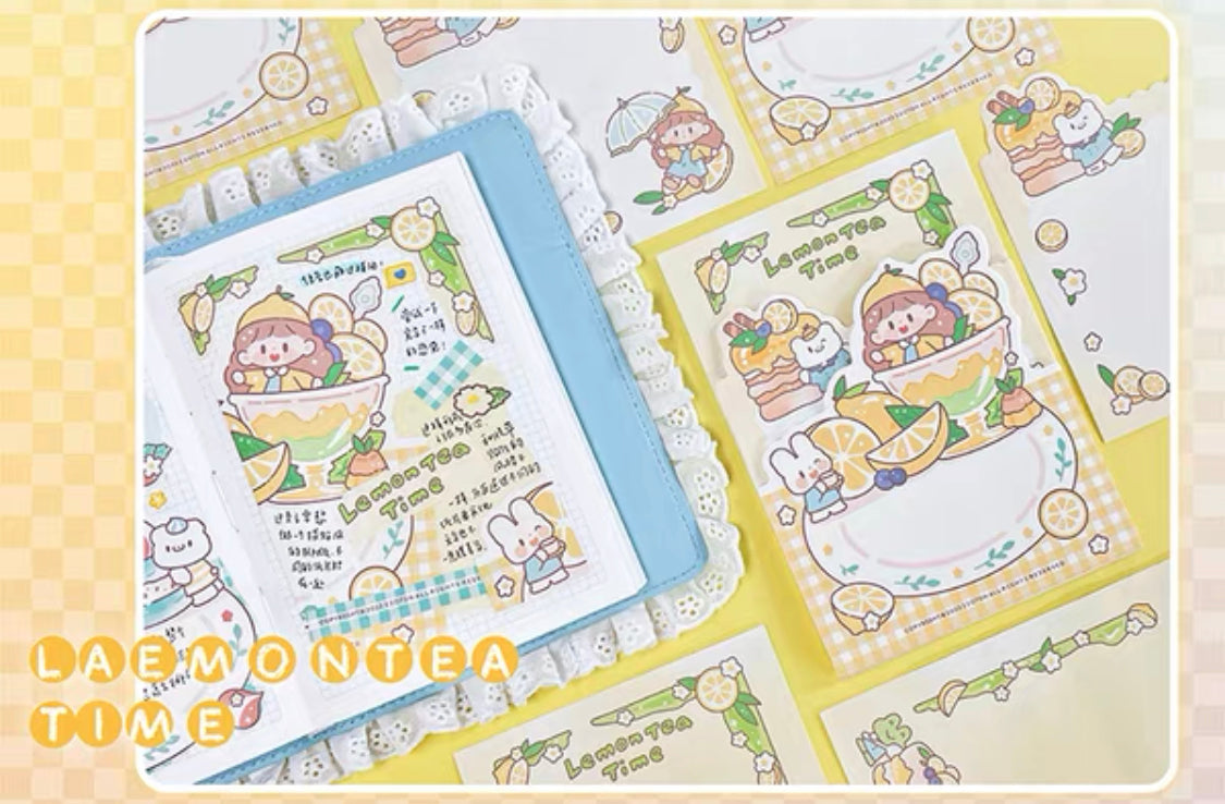 Molinta 「Afternoon Tea Time」series memo pad
