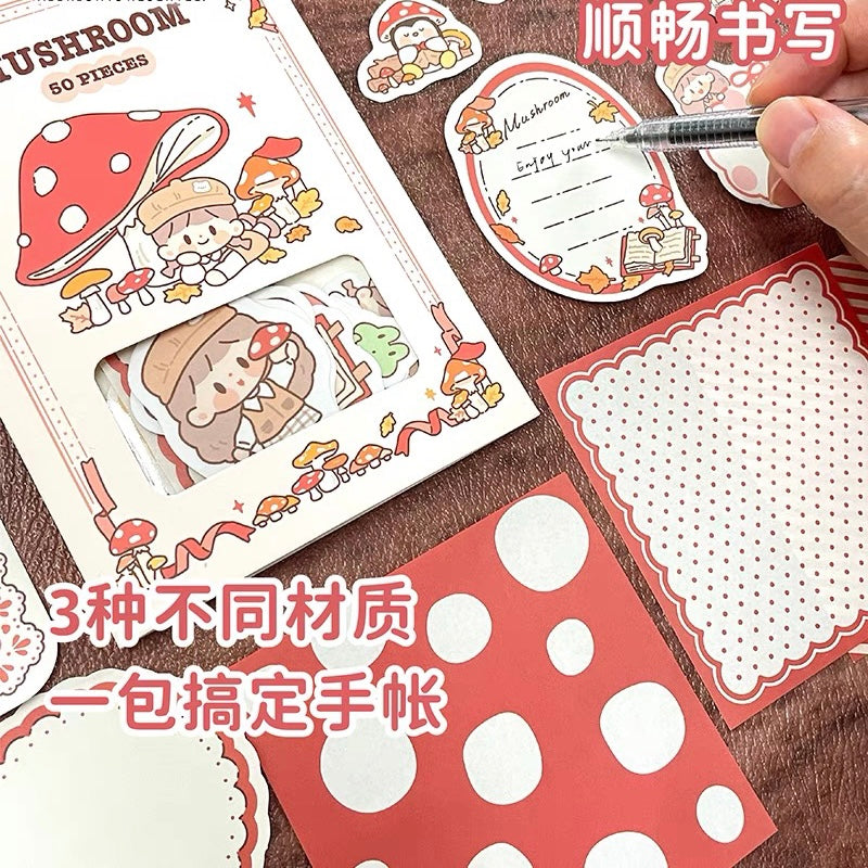 Molinta 「autumn forest」series washitape and journal paper pack