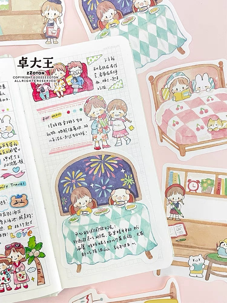 Molinta 「2023 Chinese New Year」series happy holiday festive things memo pack