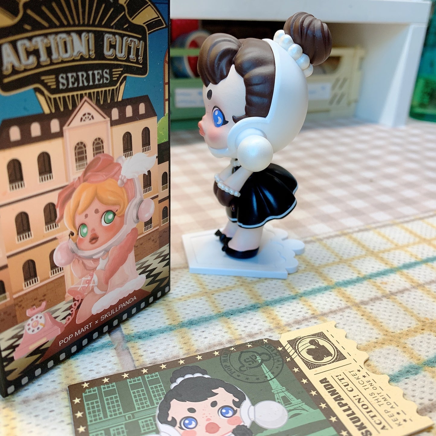 【PRELOVED and SALE 】POPMART Skullpanda blind box toy Action cut series Rising Star