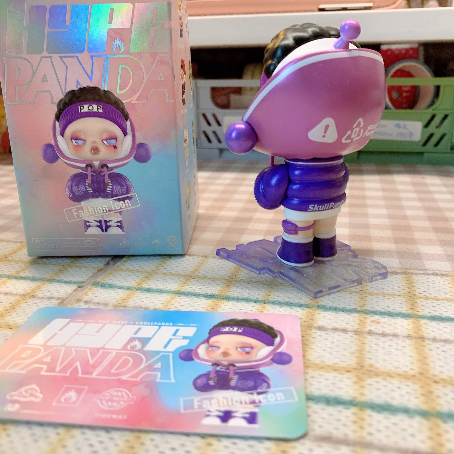 【PRELOVED and SALE 】POPMART Skullpanda blind box toy Hype panda series Fashion Icon