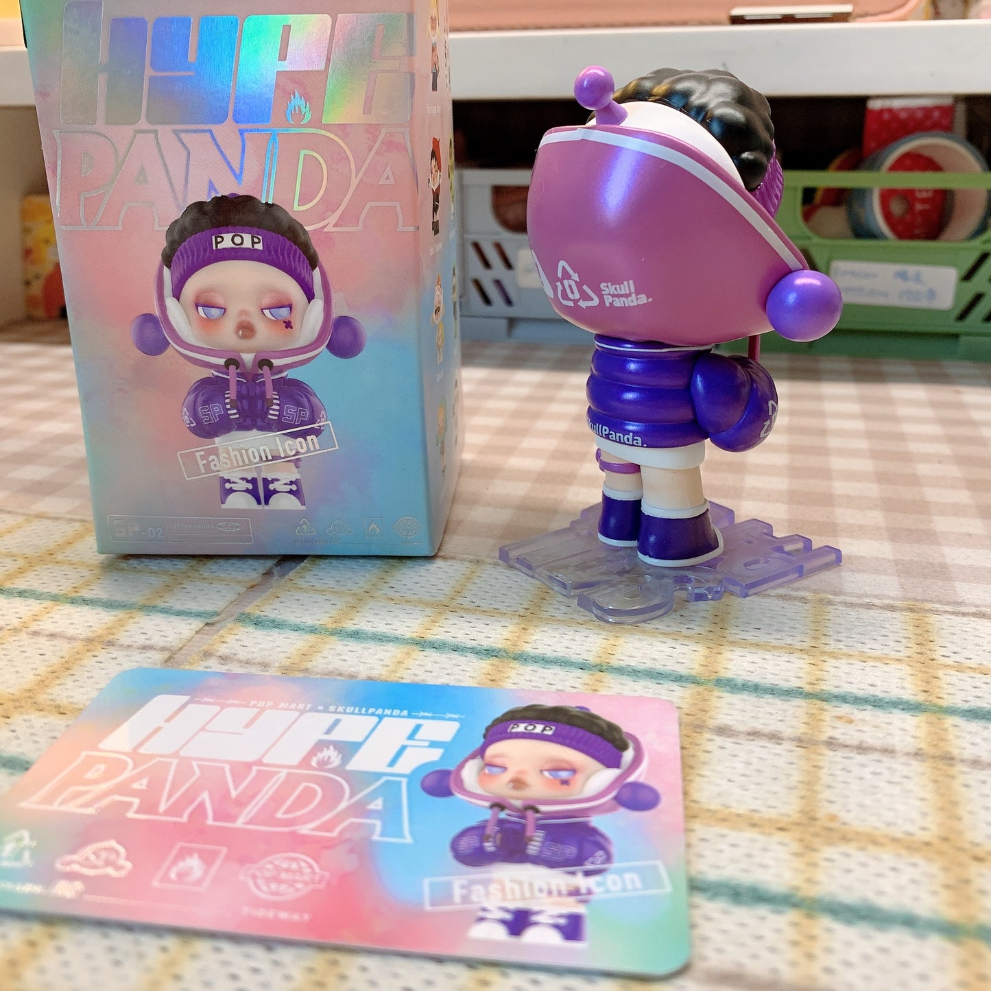 【PRELOVED and SALE 】POPMART Skullpanda blind box toy Hype panda series Fashion Icon