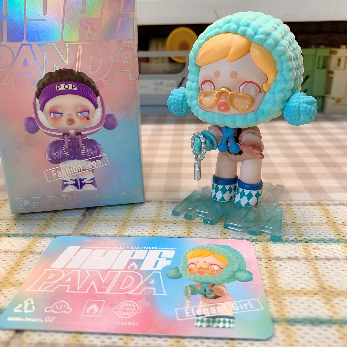 【PRELOVED and SALE 】POPMART Skullpanda blind box toy Hype panda series Elegant Girl