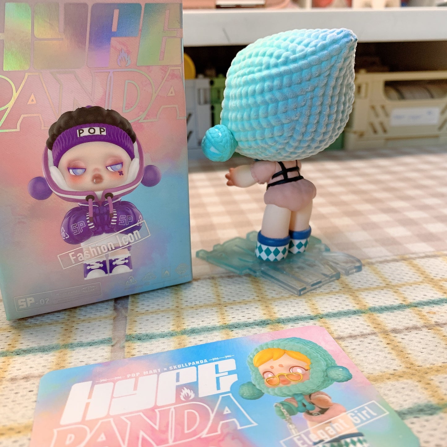 【PRELOVED and SALE 】POPMART Skullpanda blind box toy Hype panda series Elegant Girl