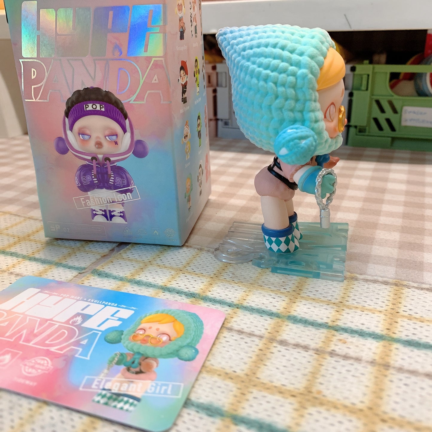 【PRELOVED and SALE 】POPMART Skullpanda blind box toy Hype panda series Elegant Girl