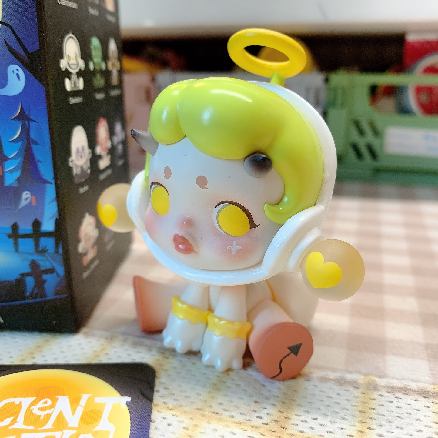 【PRELOVED and SALE 】POPMART Skullpanda blind box toy Anclent Castle series Fake Angel