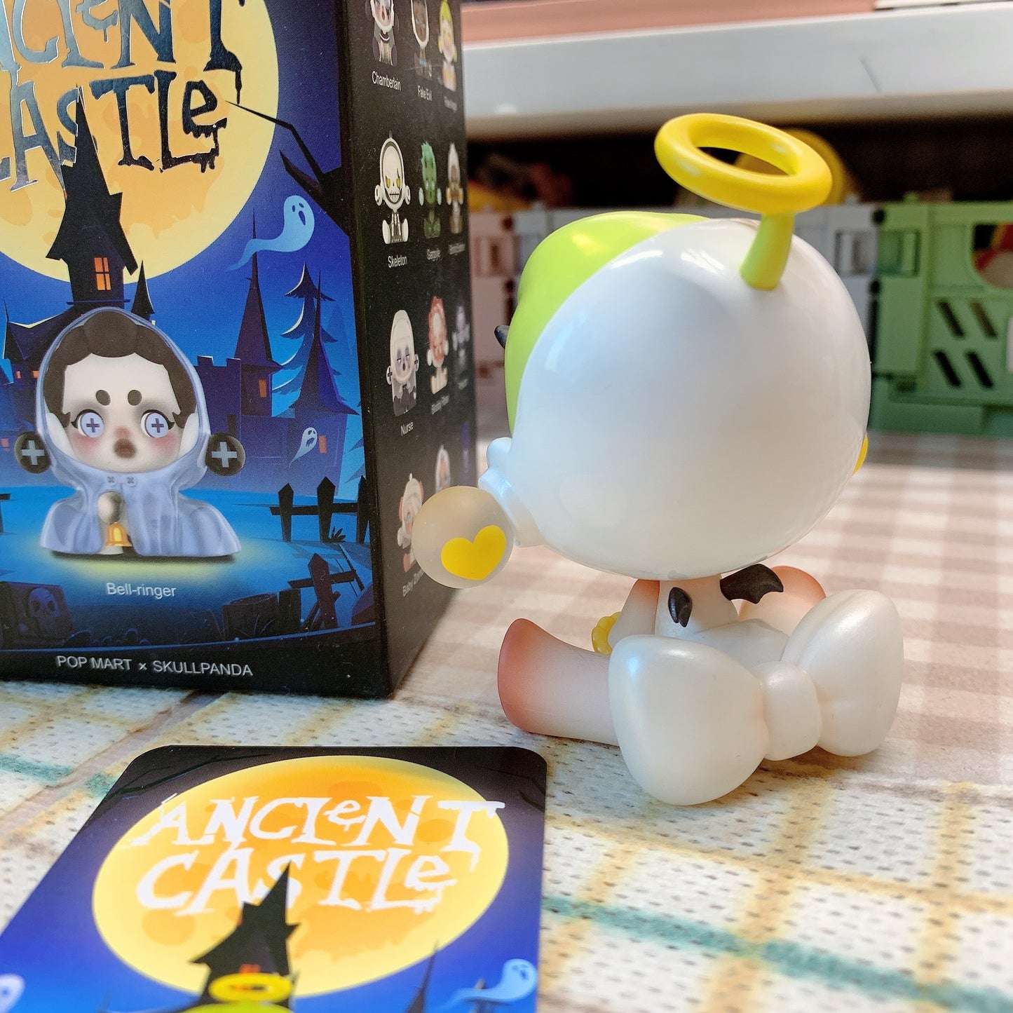 【PRELOVED and SALE 】POPMART Skullpanda blind box toy Anclent Castle series Fake Angel