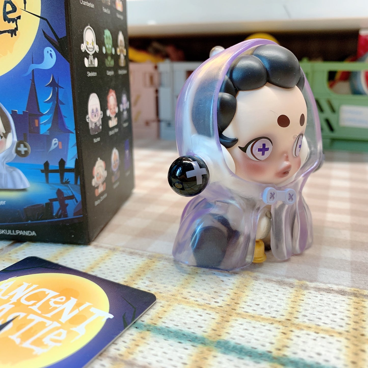 【PRELOVED and SALE 】POPMART Skullpanda blind box toy Anclent Castle series Bell-ringer