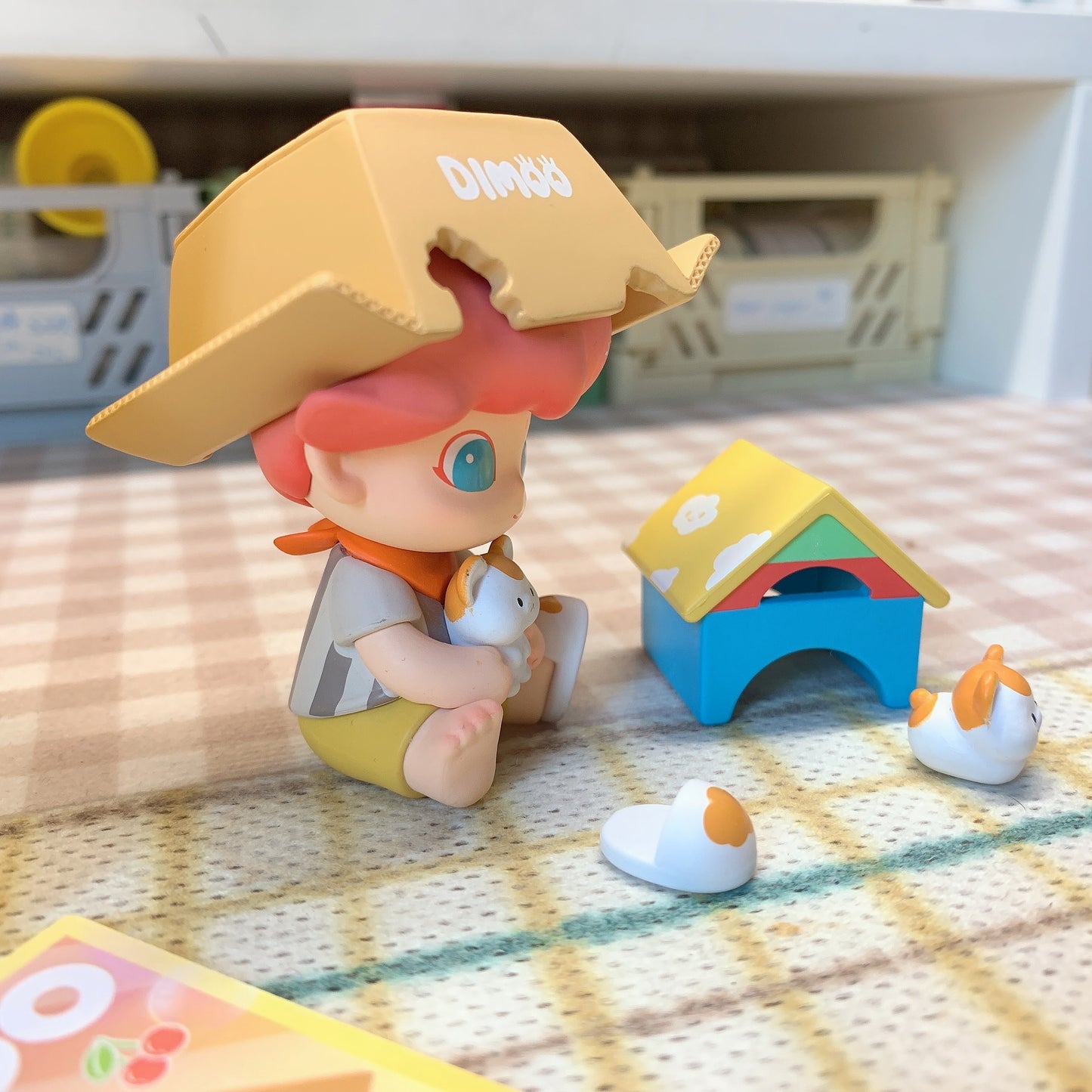 【PRELOVED and SALE 】POPMART Dimoo blind box toy Pets Vacation Hamsters Architect