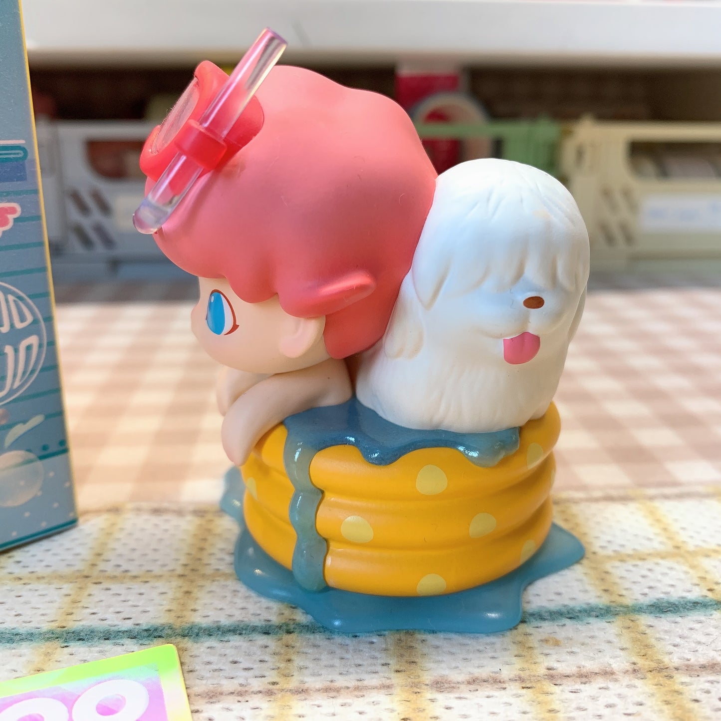 【PRELOVED and SALE 】POPMART Dimoo blind box toy Pets Vacation Puppy Bather