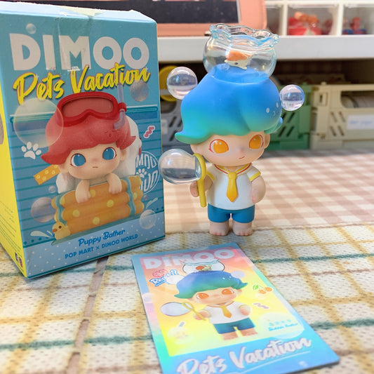 【PRELOVED and SALE 】POPMART Dimoo blind box toy Pets Vacation Bubble Sailor