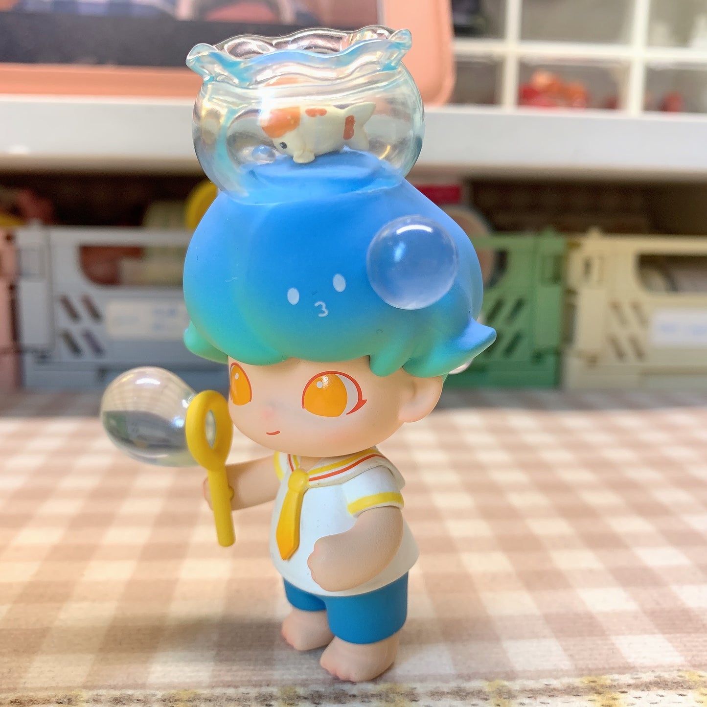 【PRELOVED and SALE 】POPMART Dimoo blind box toy Pets Vacation Bubble Sailor