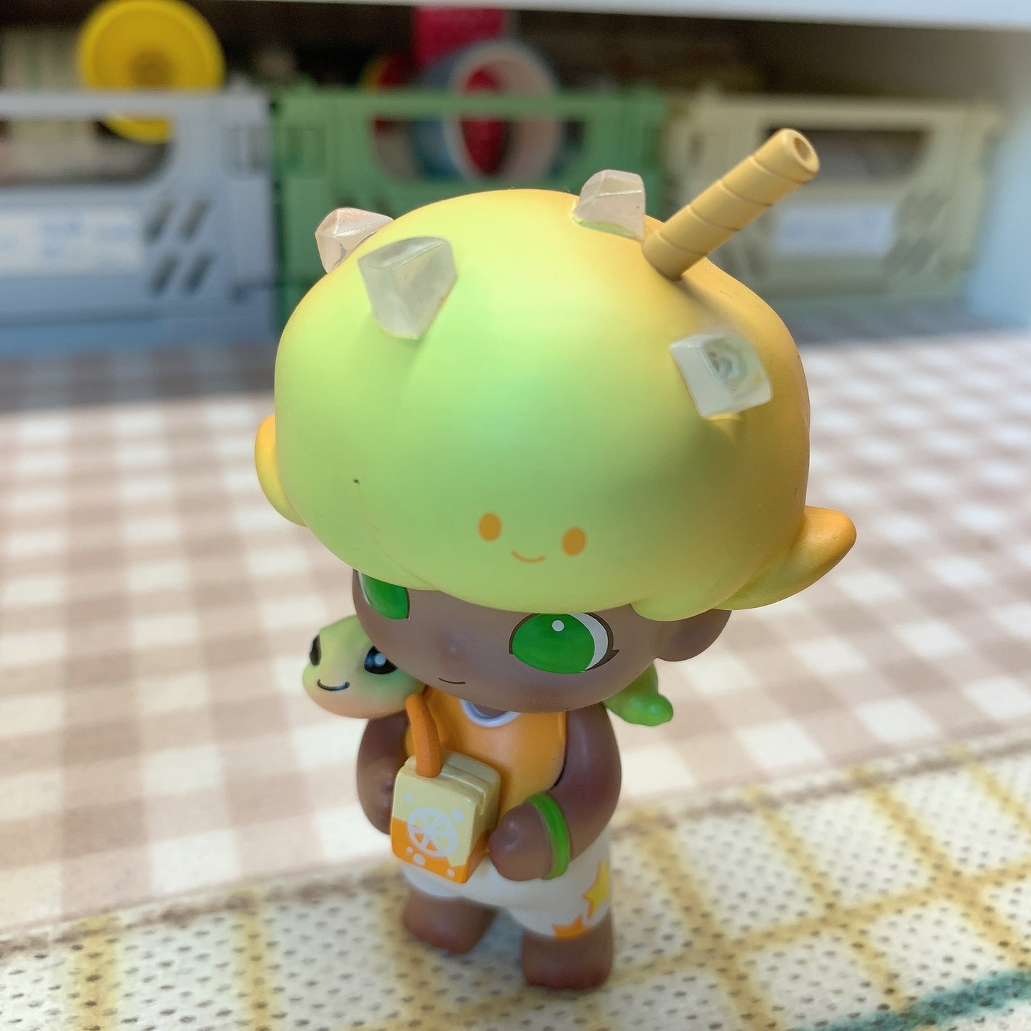 【PRELOVED and SALE 】POPMART Dimoo blind box toy Pets Vacation Summer Lemon Tea