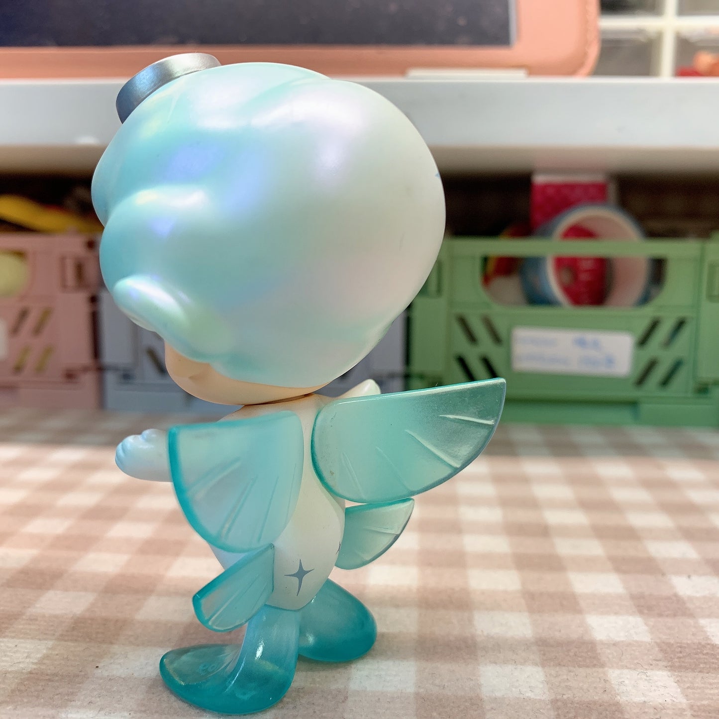 【PRELOVED and SALE 】POPMART Dimoo blind box toy Aquarium series Flying Fish