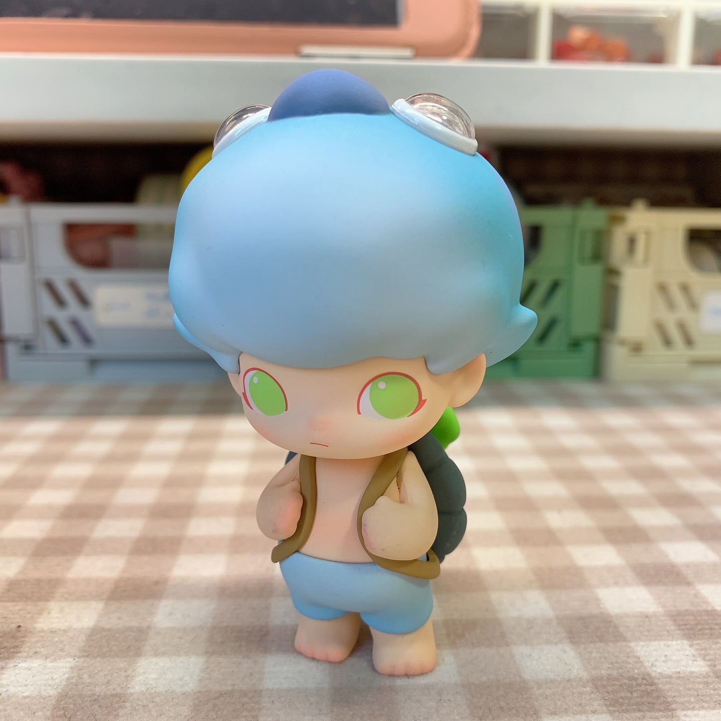 【PRELOVED and SALE 】POPMART Dimoo blind box toy Aquarium series Turtle