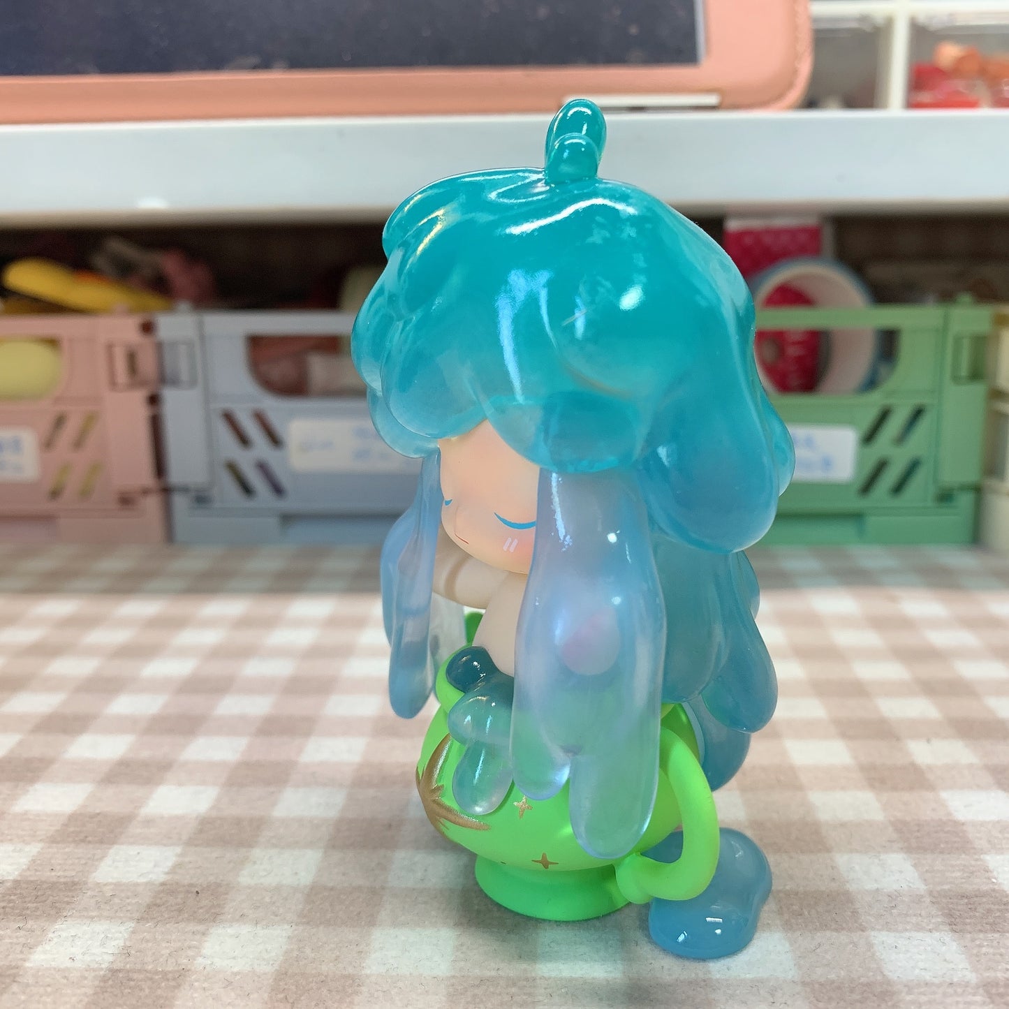 【PRELOVED and SALE 】POPMART Dimoo blind box toy Zodiac series Aquarius