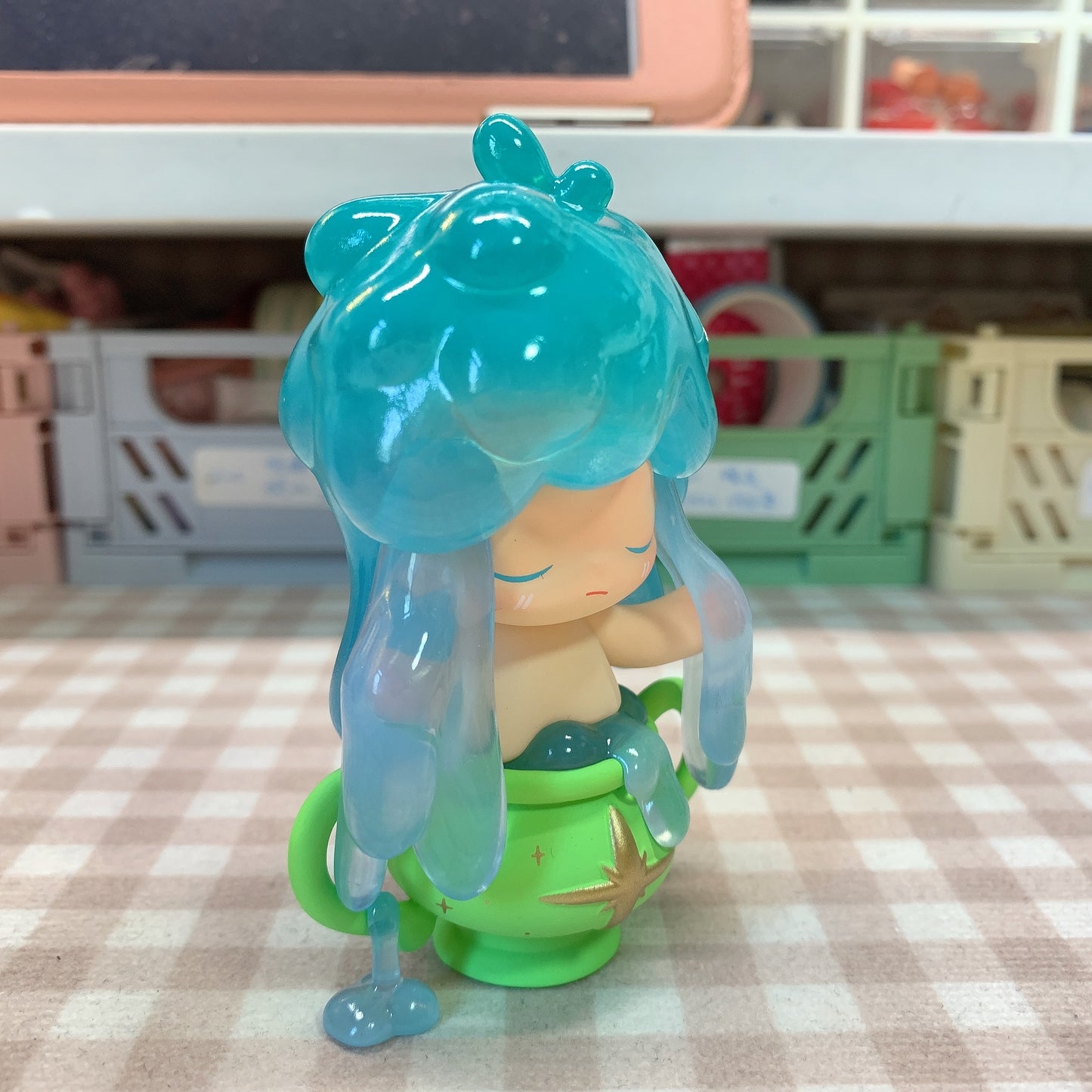 【PRELOVED and SALE 】POPMART Dimoo blind box toy Zodiac series Aquarius