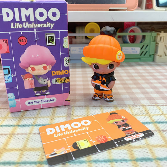 【PRELOVED and SALE 】POPMART Dimoo blind box toy Life University series Sneaker Collector