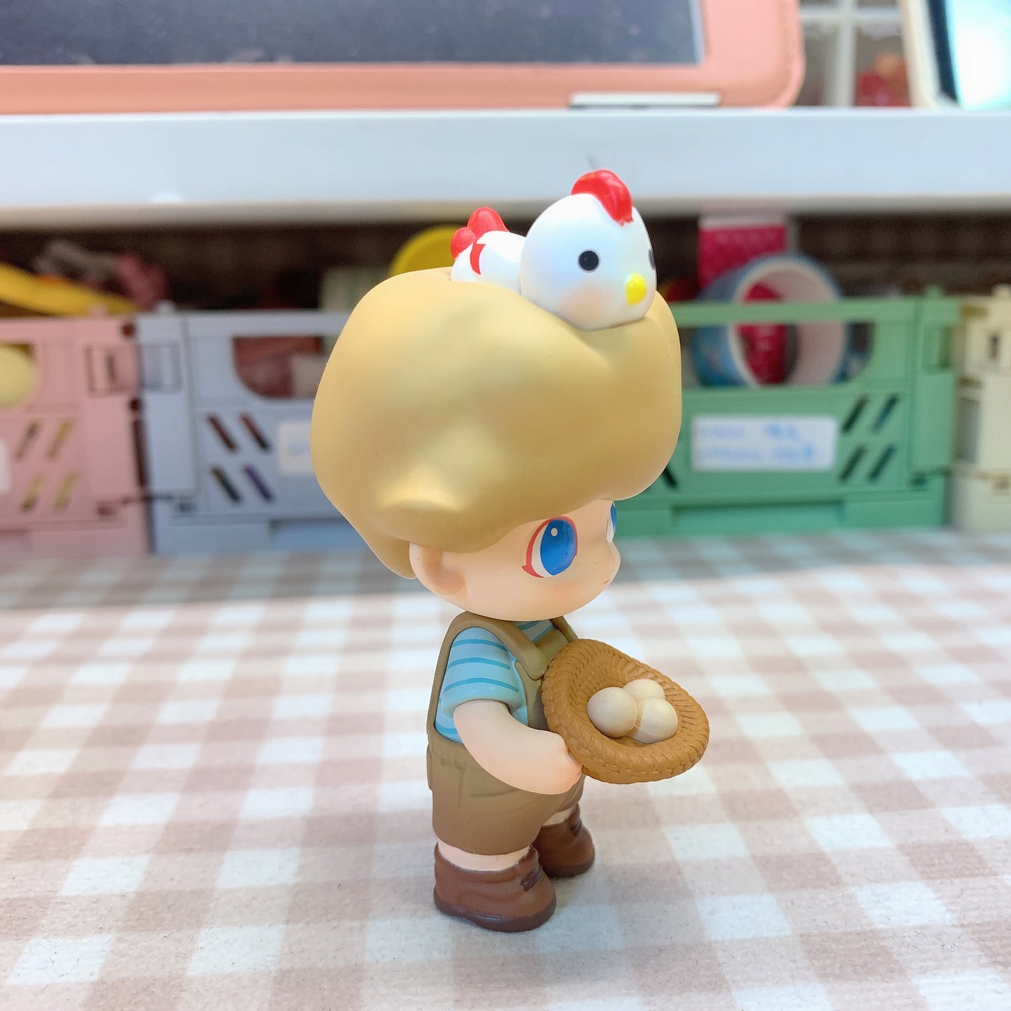 【PRELOVED and SALE 】POPMART Dimoo blind box toy Life University series Son of Landlord