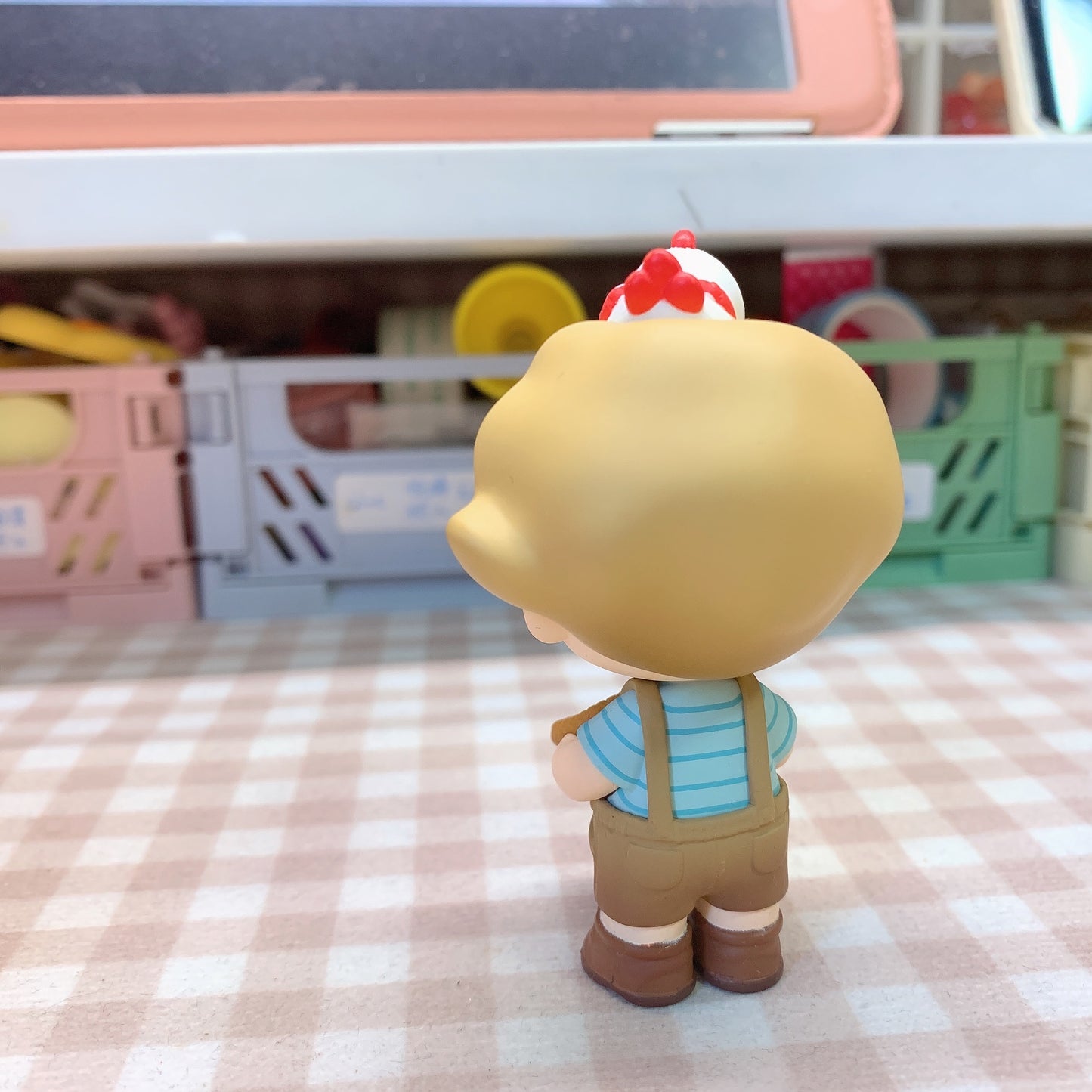 【PRELOVED and SALE 】POPMART Dimoo blind box toy Life University series Son of Landlord