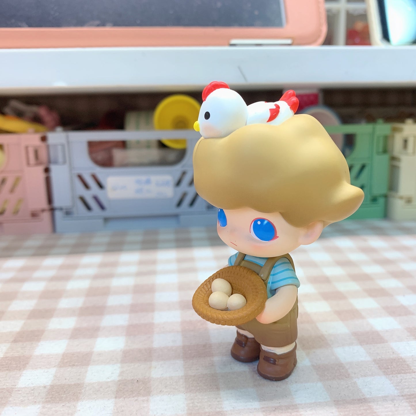【PRELOVED and SALE 】POPMART Dimoo blind box toy Life University series Son of Landlord