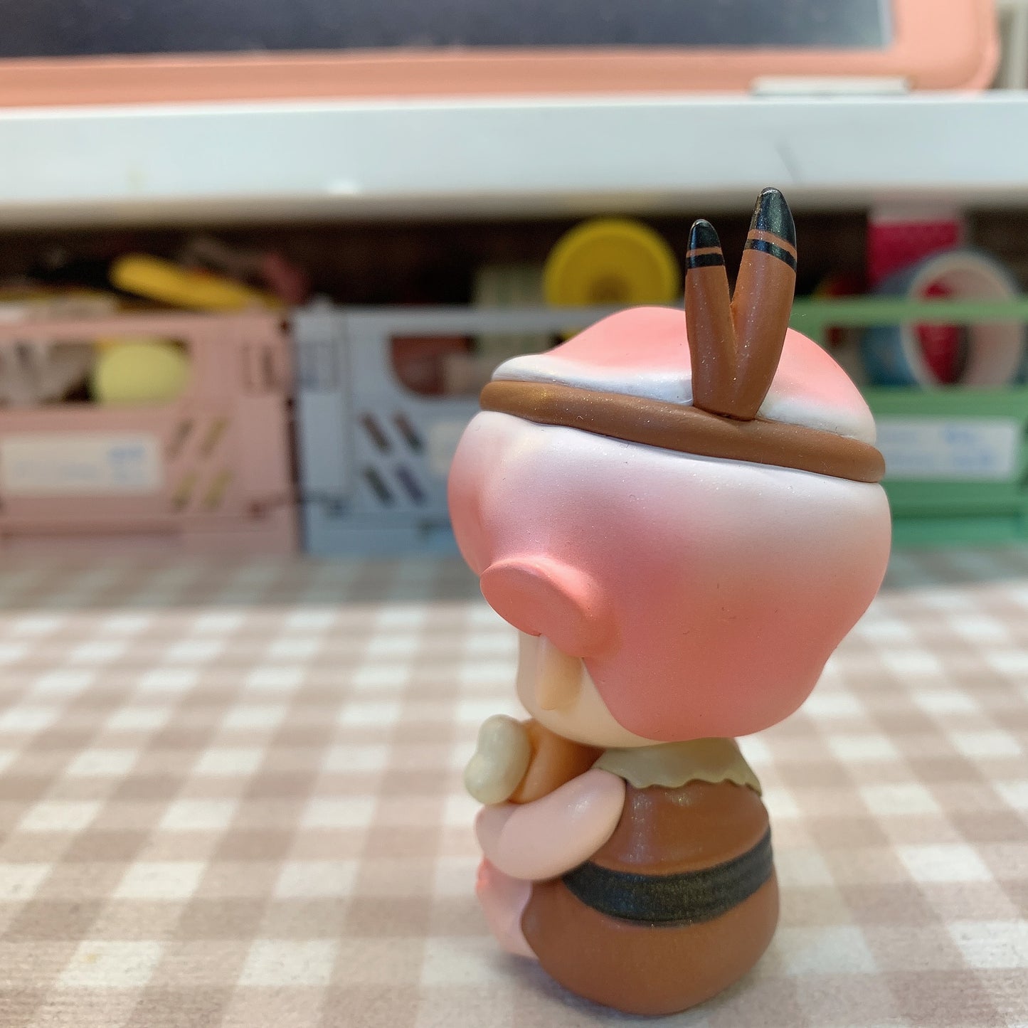 【PRELOVED and SALE 】POPMART Dimoo blind box toy Forest Night series Wild Man