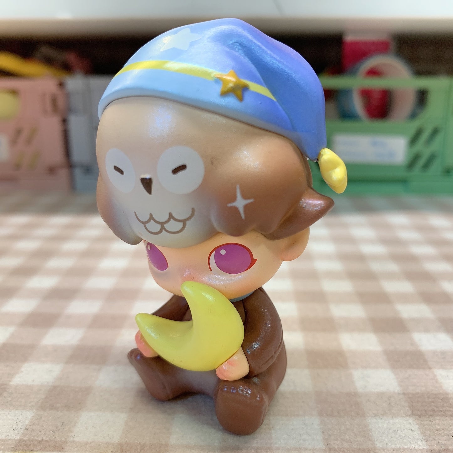 【PRELOVED and SALE 】POPMART Dimoo blind box toy Forest Night series Night Watcher