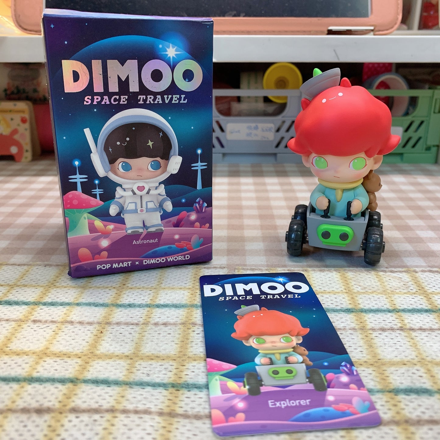 【PRELOVED and SALE 】POPMART Dimoo blind box toy Space Travel series Explorer