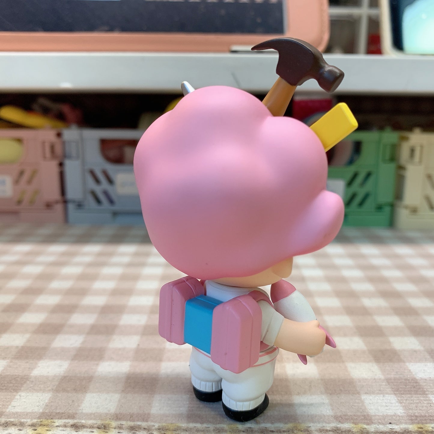 【PRELOVED and SALE 】POPMART Dimoo blind box toy Space Travel series Doctor of Aeronautics