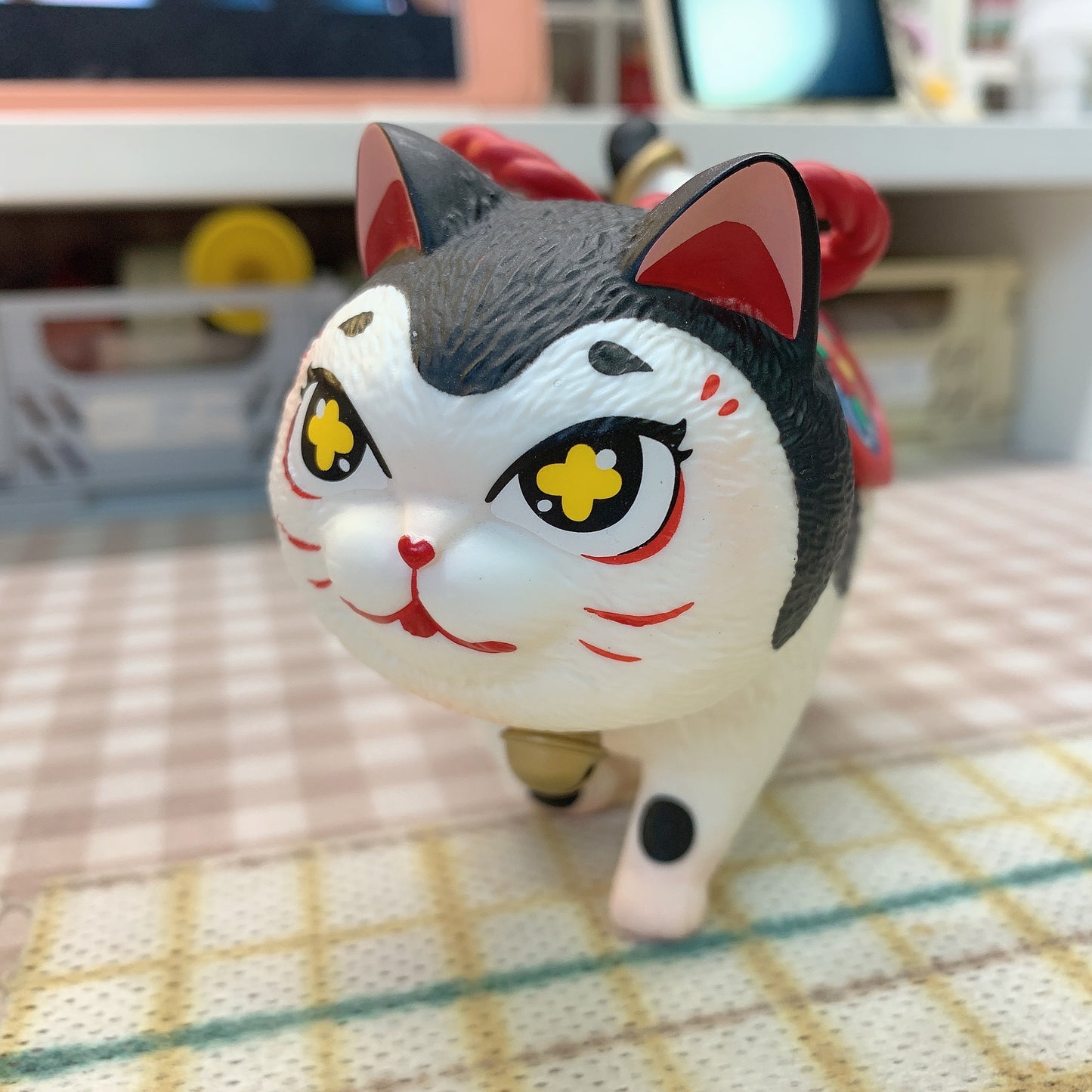 【PRELOVED and SALE 】Miao-Ling-Dang Collections blind box toy Japanese Inu-hariko cat