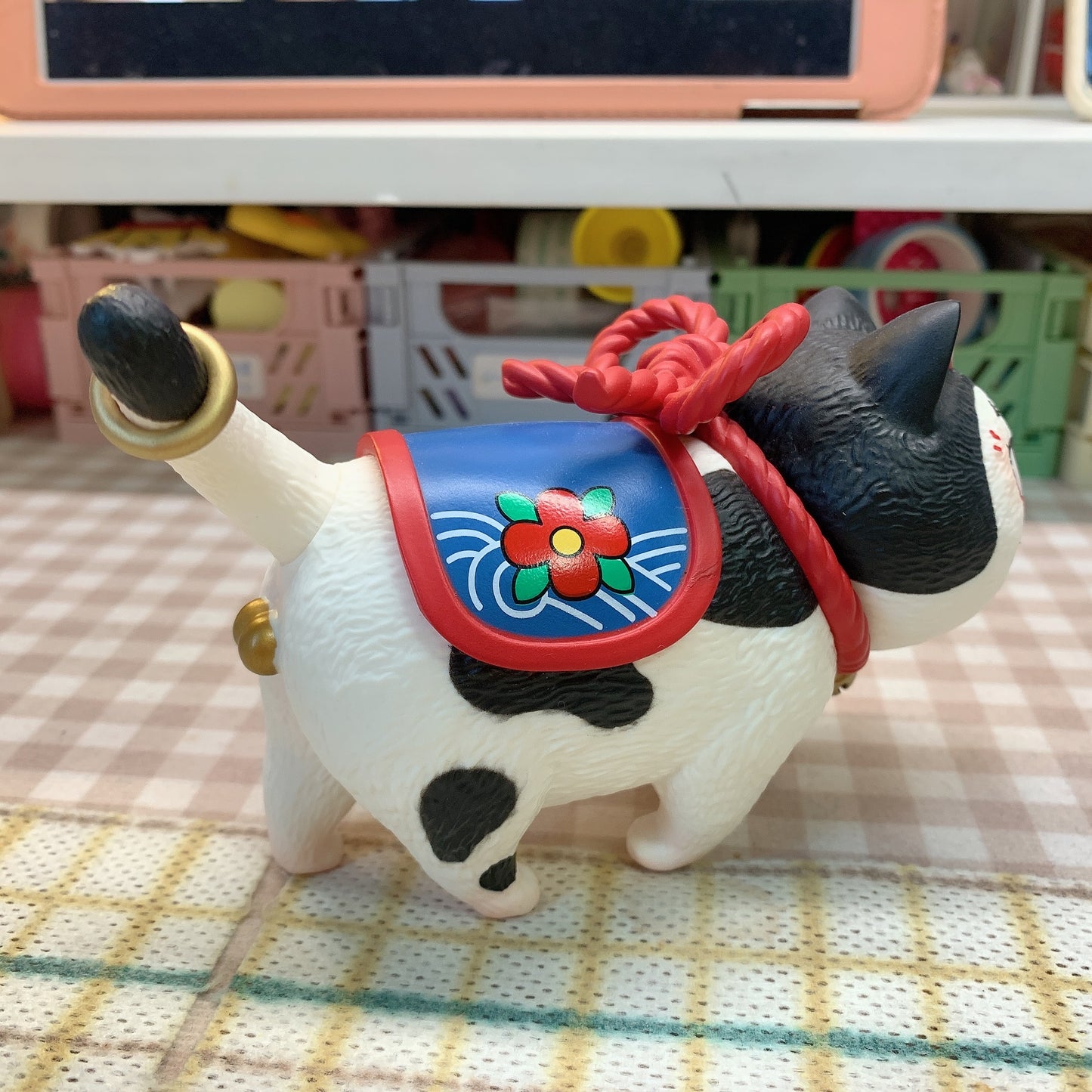 【PRELOVED and SALE 】Miao-Ling-Dang Collections blind box toy Japanese Inu-hariko cat