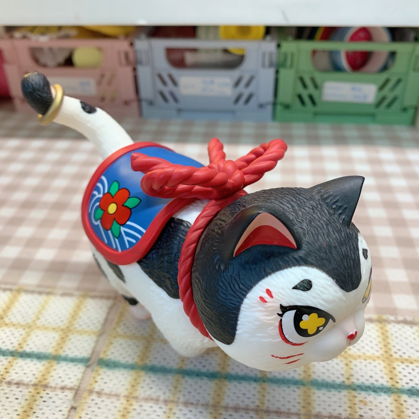 【PRELOVED and SALE 】Miao-Ling-Dang Collections blind box toy Japanese Inu-hariko cat