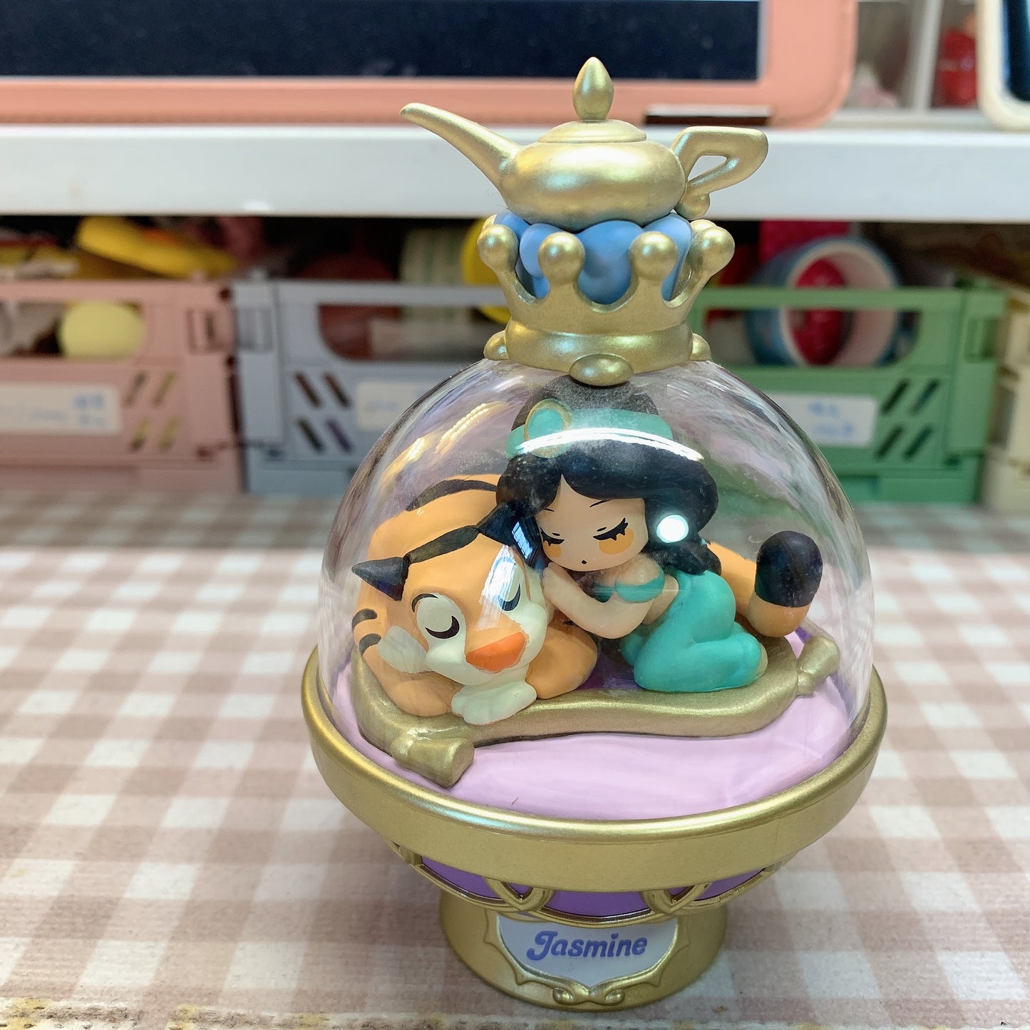 【PRELOVED and SALE 】Disney Princess Crystal Ball blind box toy Jasmine