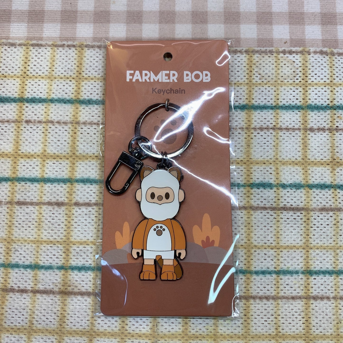 Farmer BOB keychain