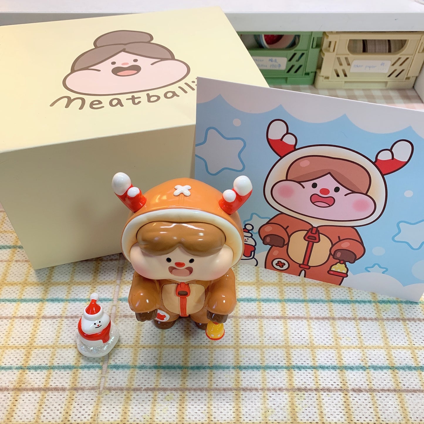 Meatball big size and limited Christmas girl toy