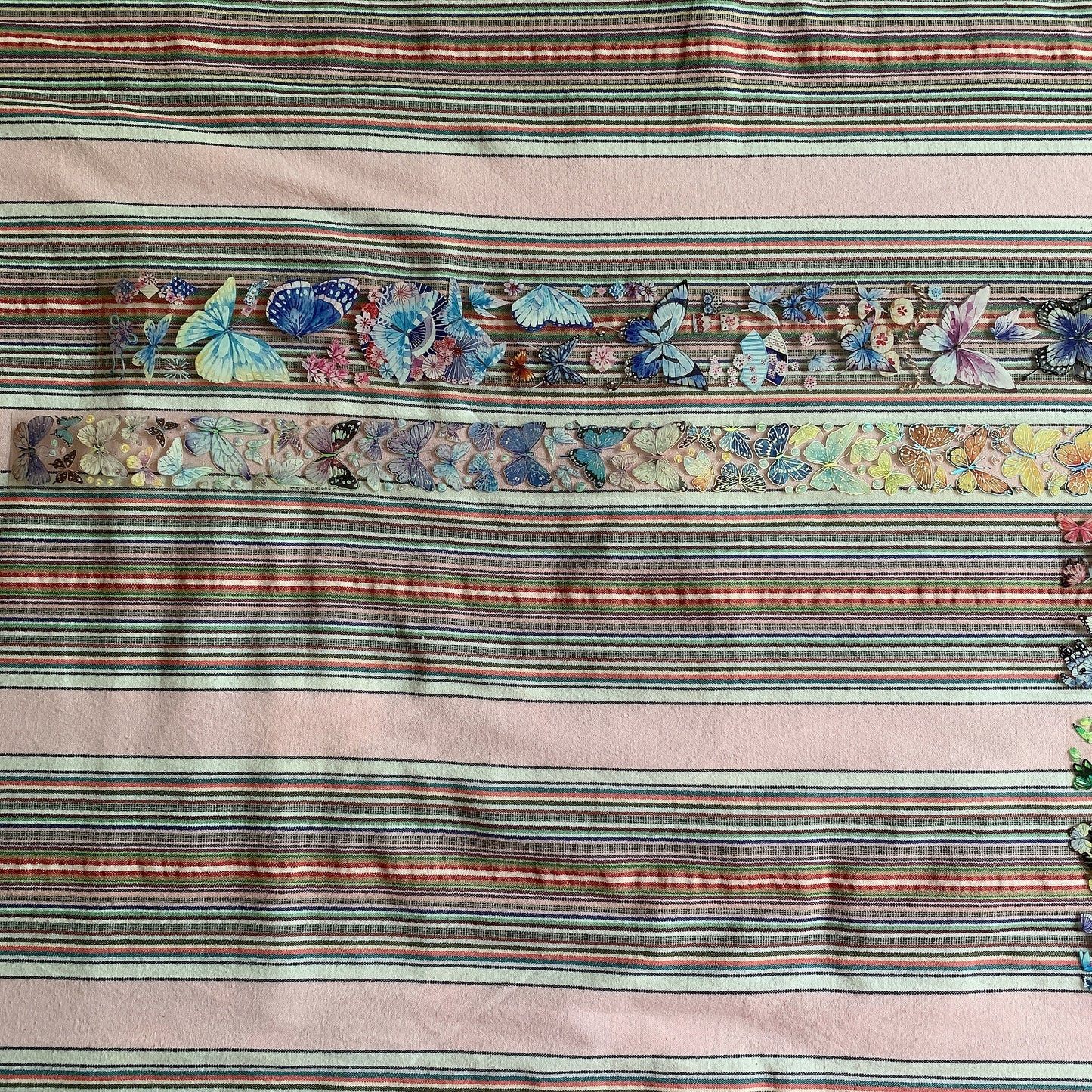 Butterfly theme PET tape sample set