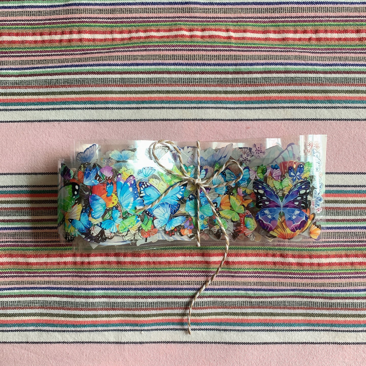 Butterfly theme PET tape sample set