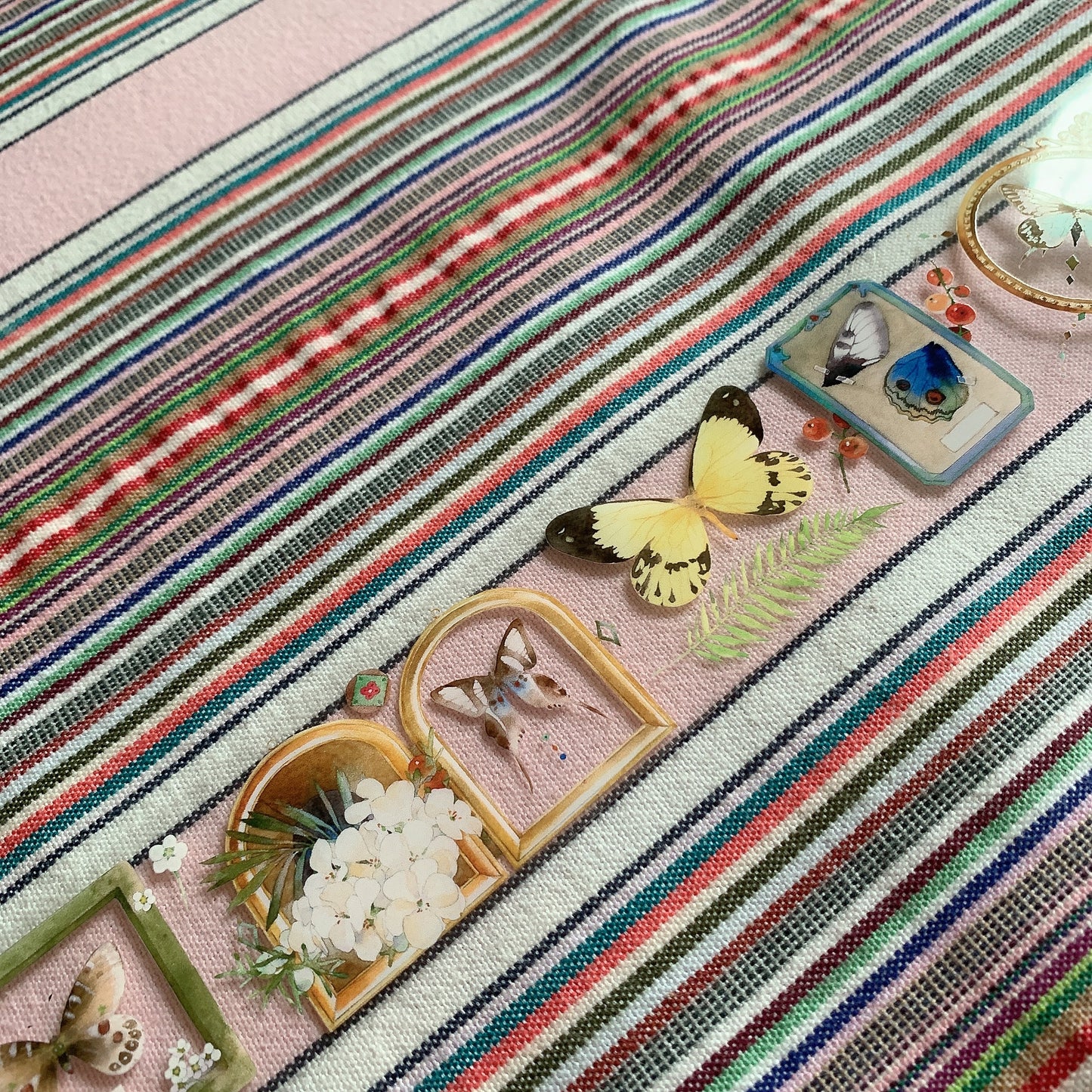 Butterfly theme PET tape sample set