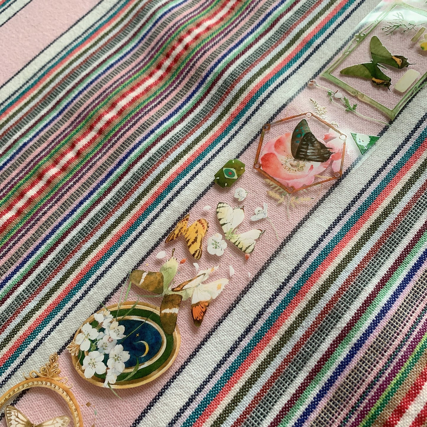 Butterfly theme PET tape sample set