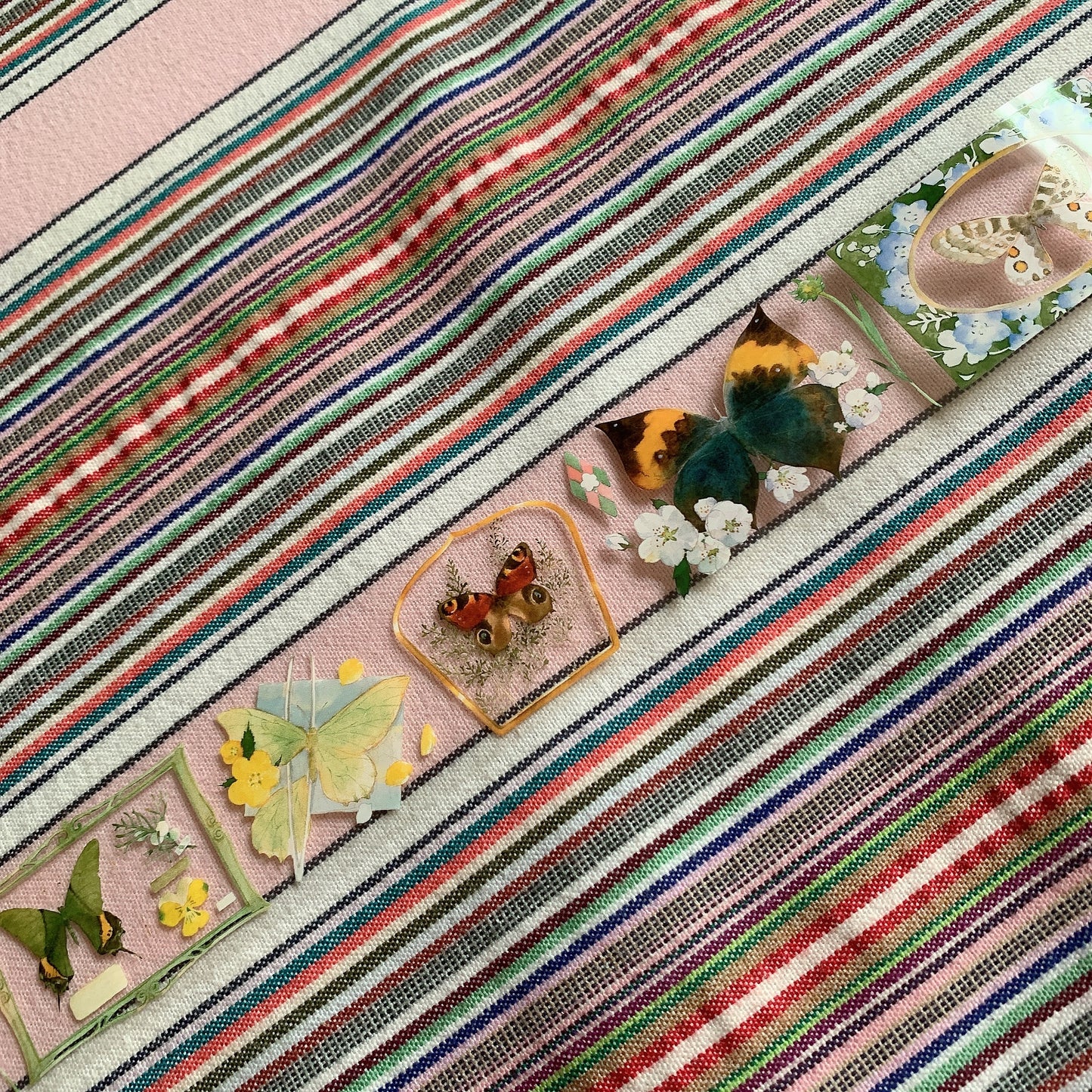 Butterfly theme PET tape sample set