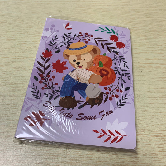 Shanghai Disneyland autumn Duffy and friends memo and sticker set