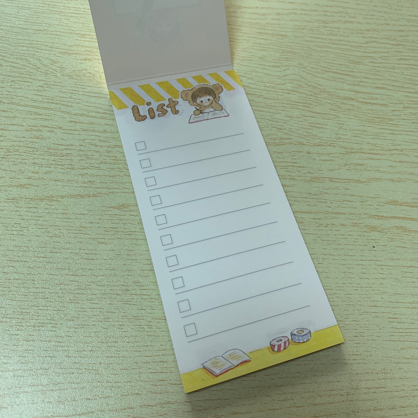Molinta to do list pad yellow
