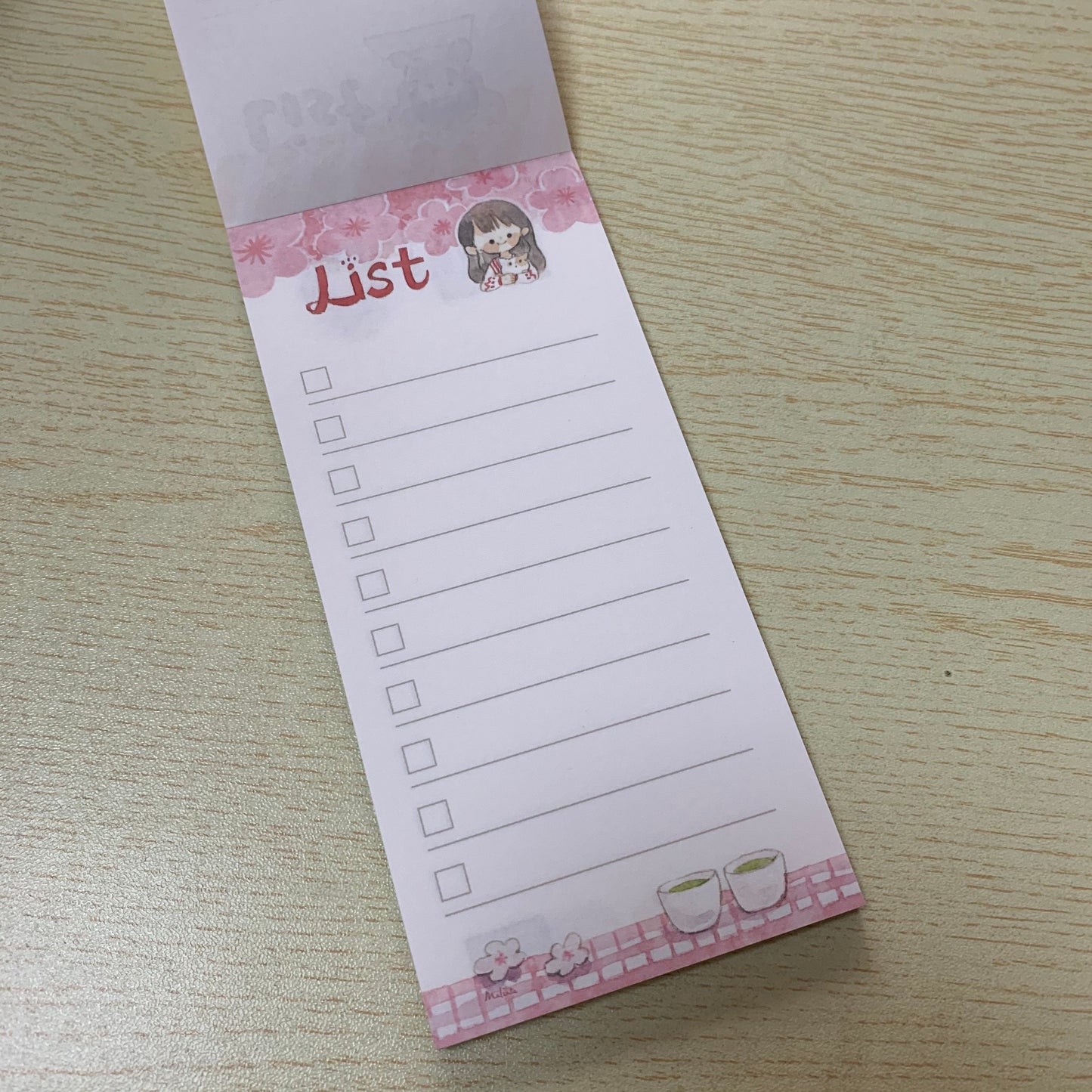 Molinta to do list pad yellow