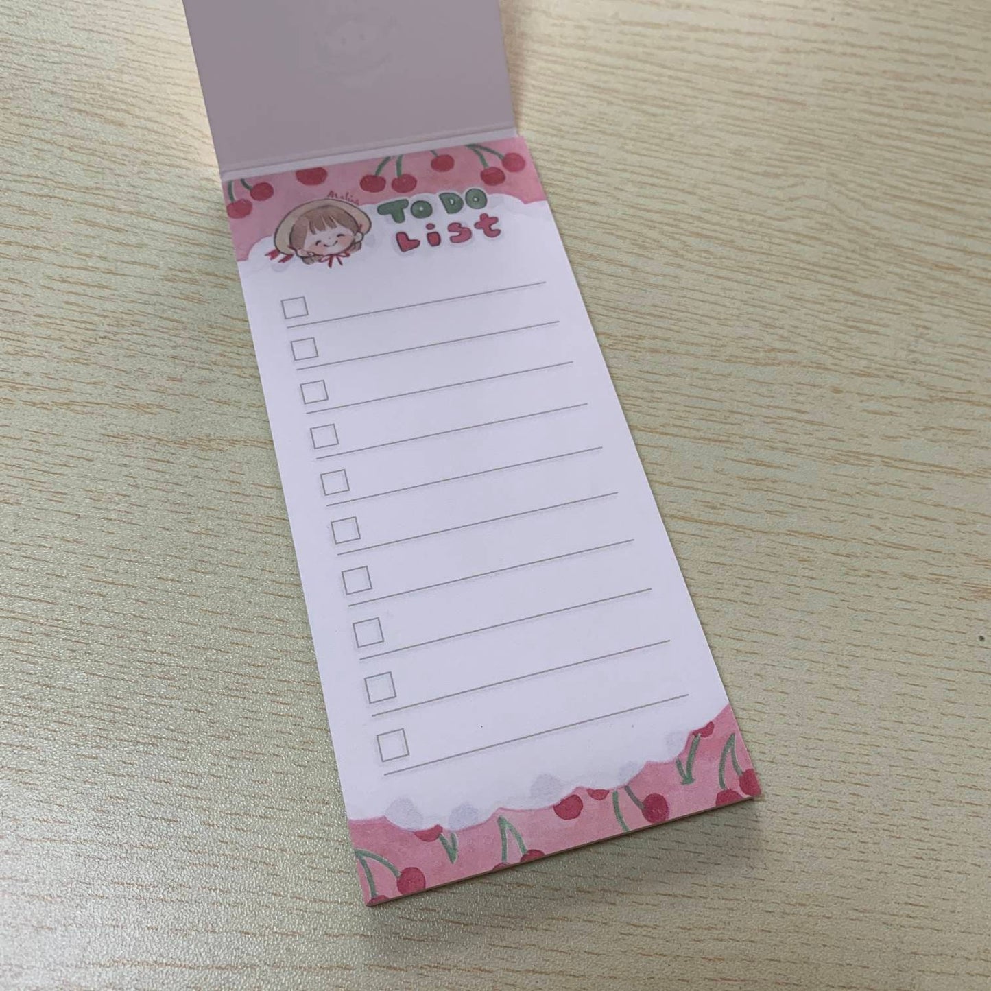 Molinta to do list pad pink
