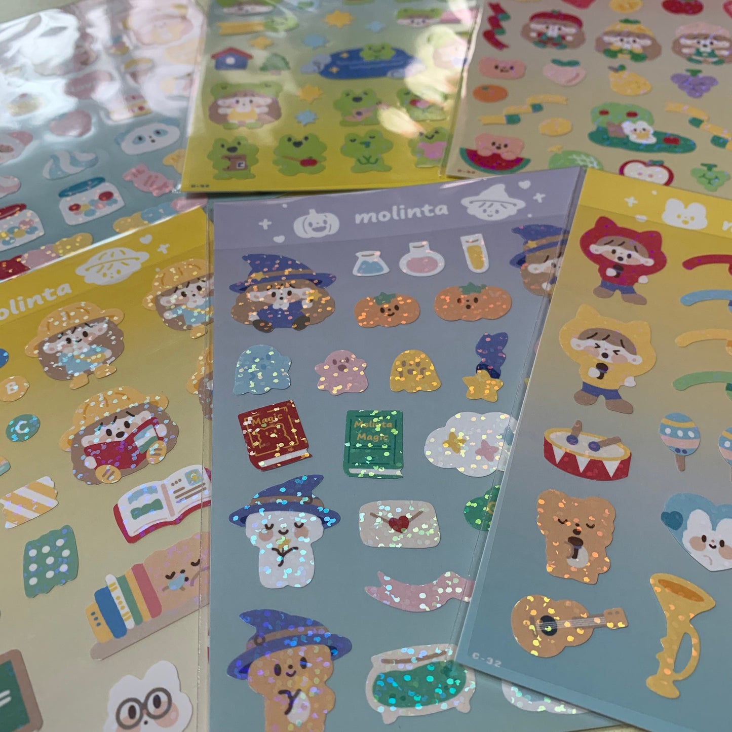 Molinta waterproof sticker set