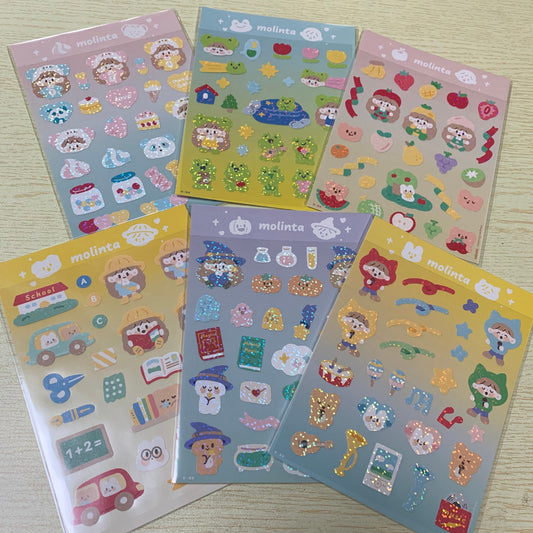 Molinta waterproof sticker set