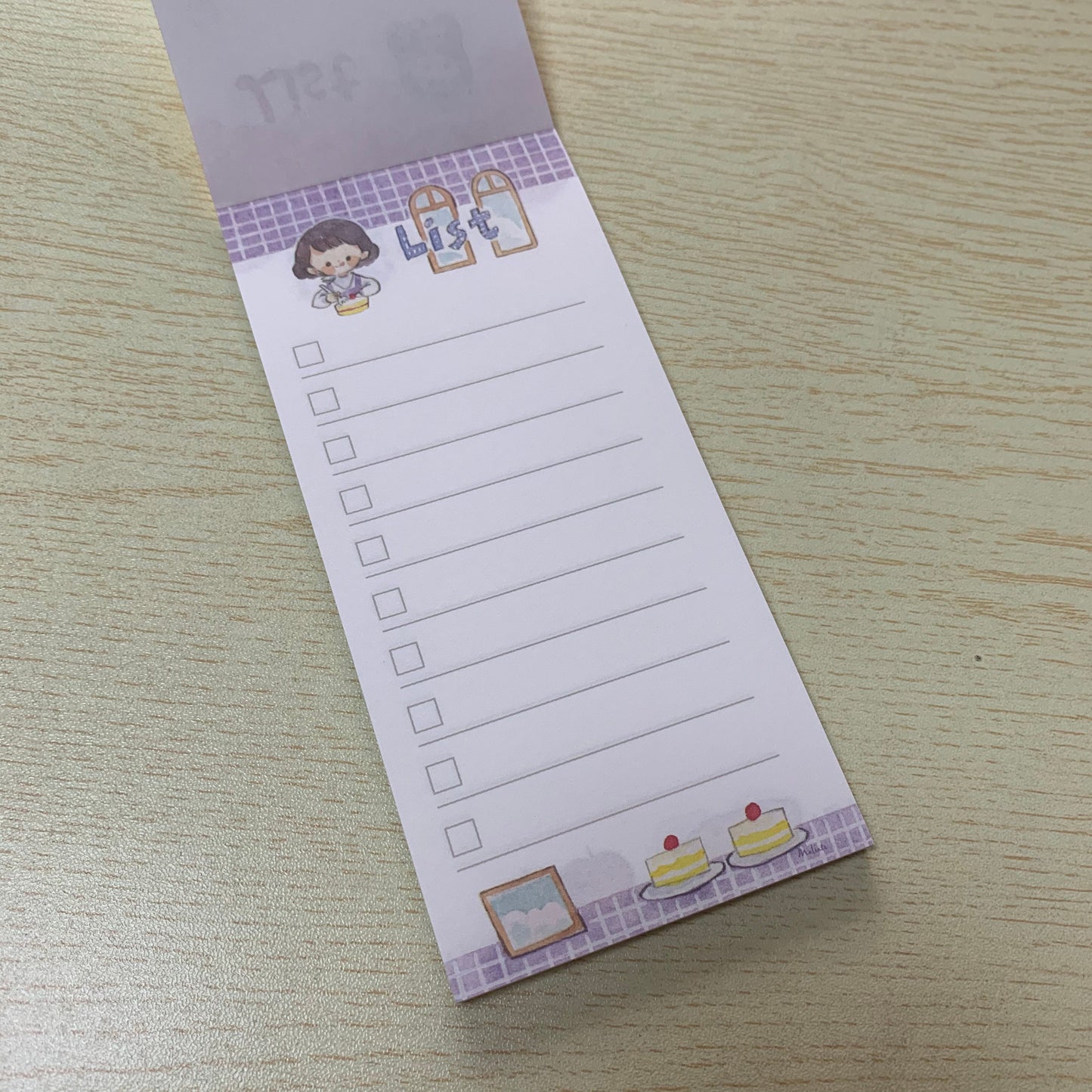 Molinta to do list pad yellow