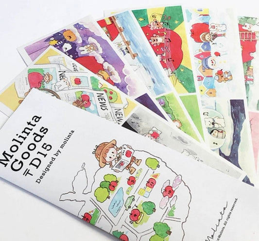 Molinta apple village sticker pack